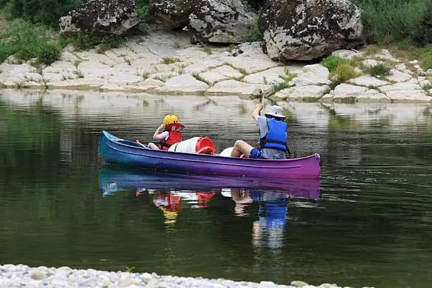 Activité sportive de plein air en Ardèche