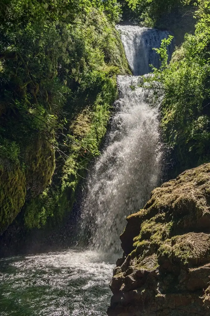 La cascade du Ray-Pic, en Ardèche