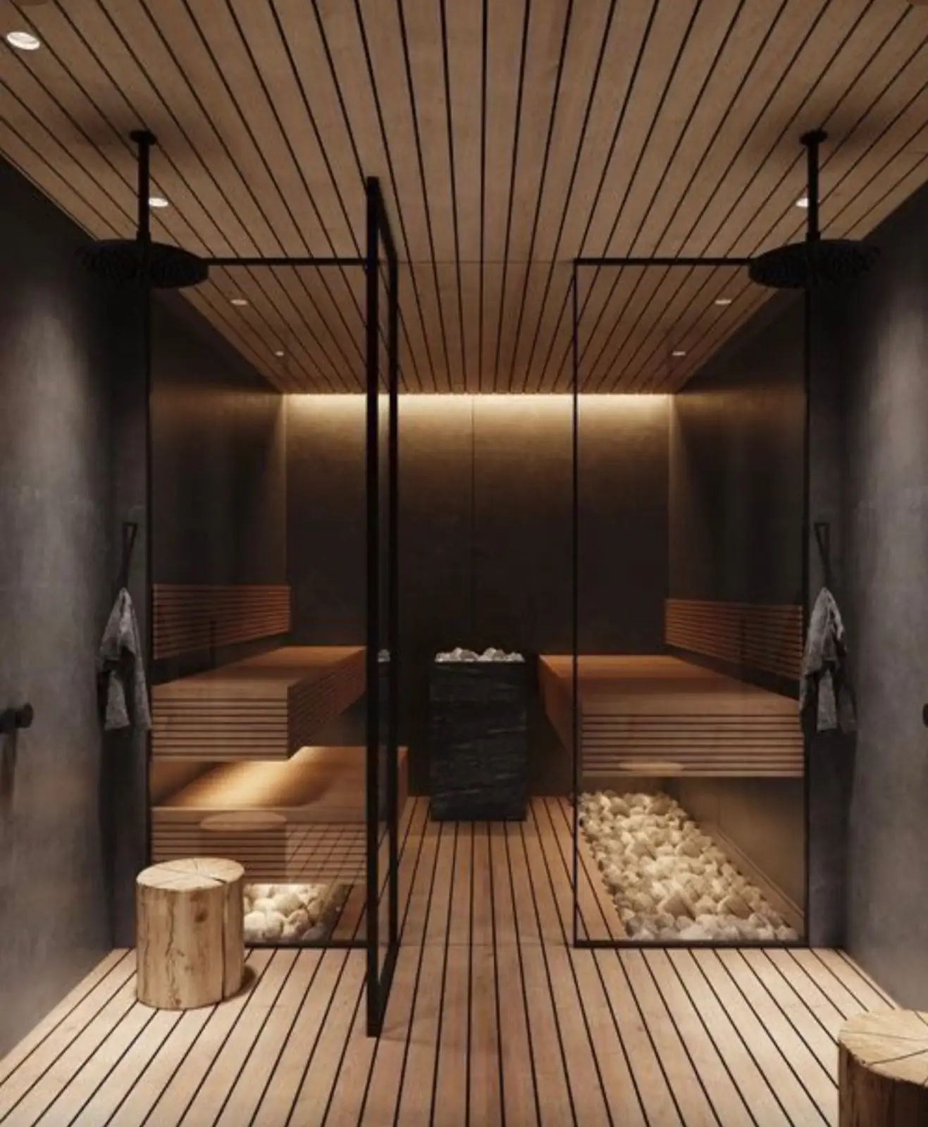Futur espace bien-être balnéo, hammam et sauna des Capucines à Aubenas — vue 3